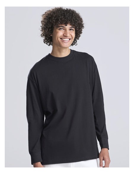 AWD-JT019-Oversize 100 Long Sleeve T 2